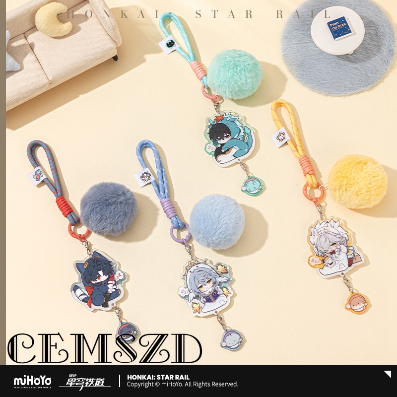 Keyblade Cosplay Prop - [Originale] Portachiavi Ornamentale Ufficiale MiHoYo del