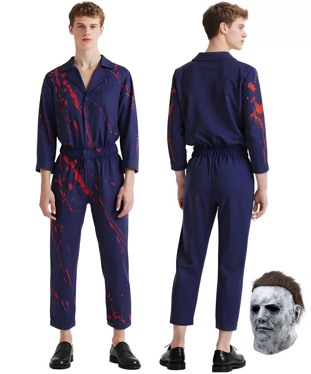 Cosplay Prop Works - Costume di Halloween Michael Myers, Tuta
