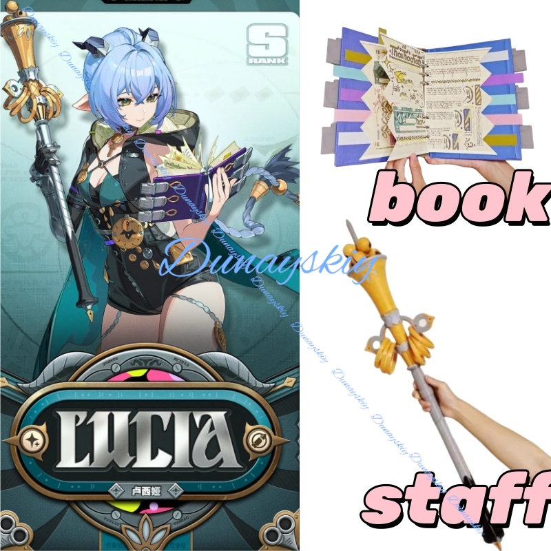 Cosplay Prop Book - Gioco Zenless Zone Zero Lucia Cosplay