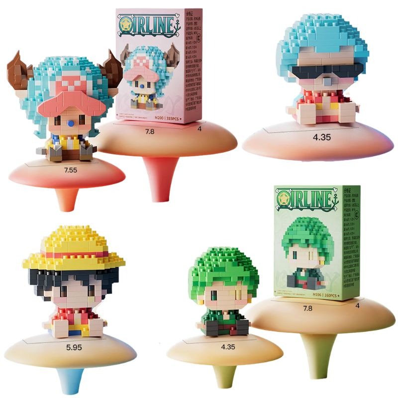 Cosplay Prop Building - Blocchi da Costruzione Anime One Piece,