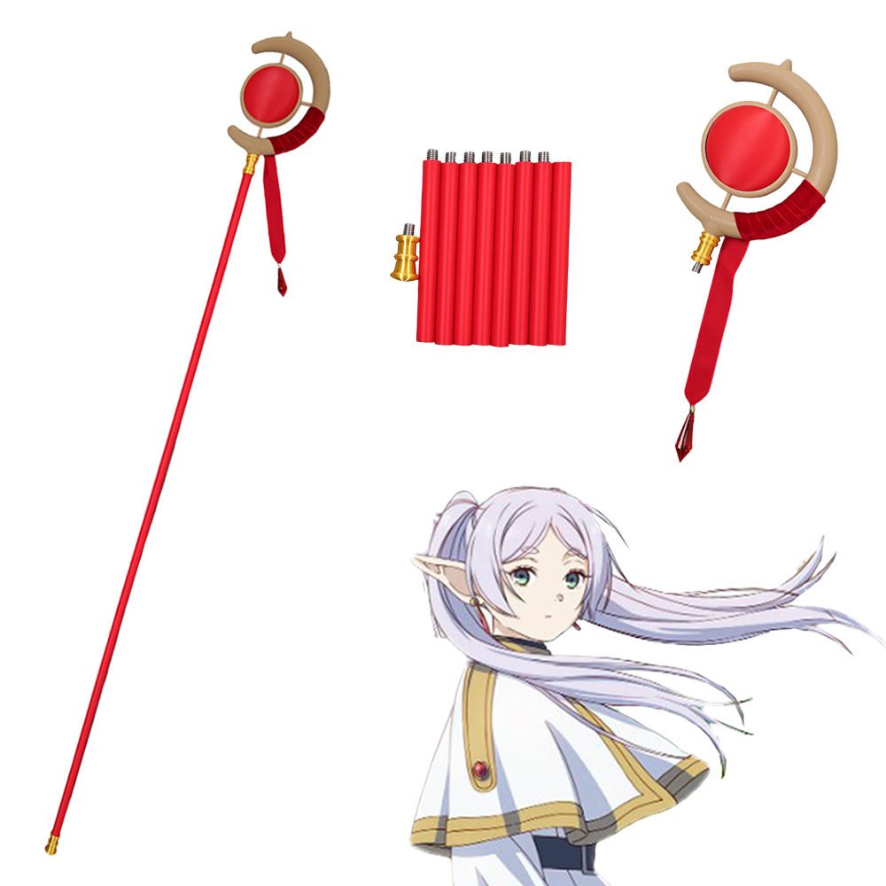 Frieren Cosplay Prop - Fantasia Frieren Staff Rod Cosplay Bacchetta