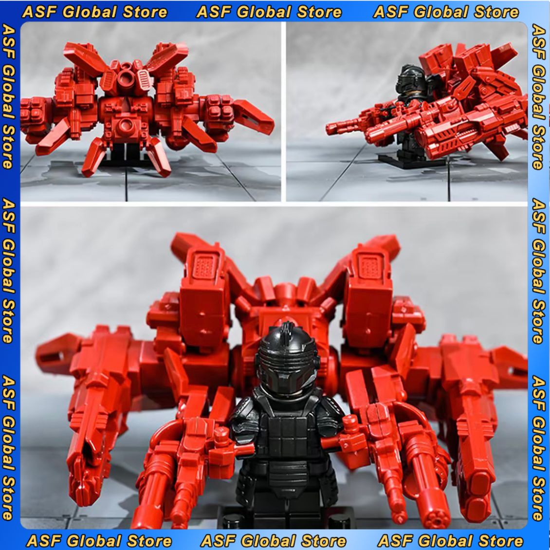 Cosplay Prop Building - Action Figure PUBG Anime Mecha Motorizzato,