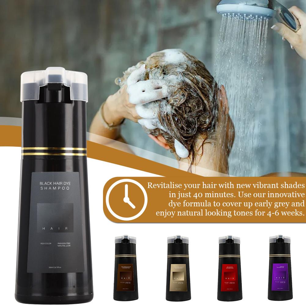 Hair Spray Color - Shampoo Colorante per Capelli 200ml, Tintura