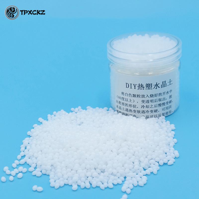 Thermoplastic Pellet - 50g/100g bianco Polymorph termoplastico amichevole plastica