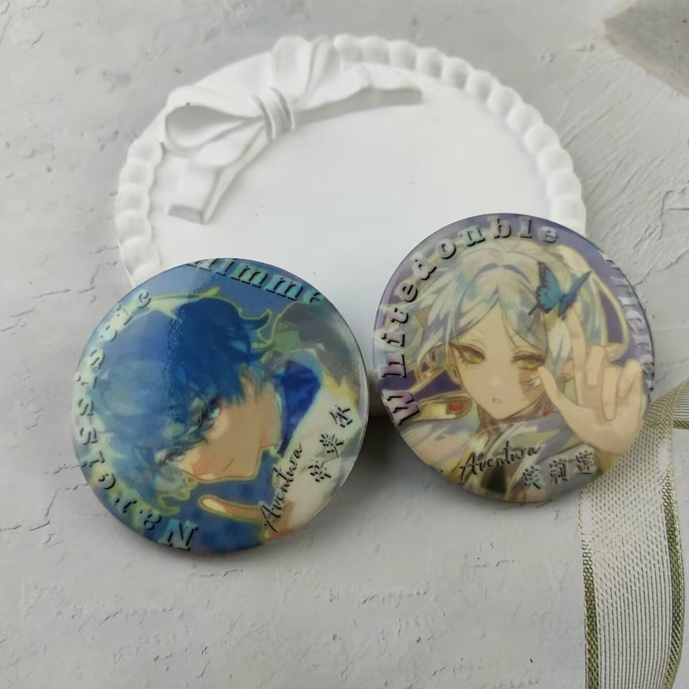Frieren Cosplay Prop - 1/2 pezzi Distintivo/Spilla Cosplay Anime Frieren