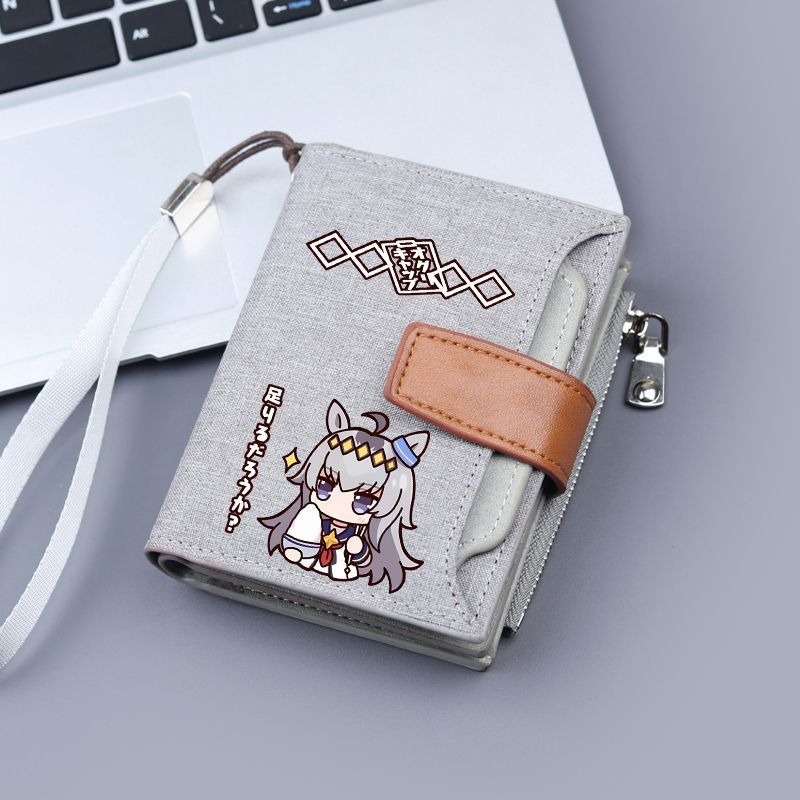 Cosplay Prop Bag - Portafoglio Cosplay Oguri Cap, Porta Carte