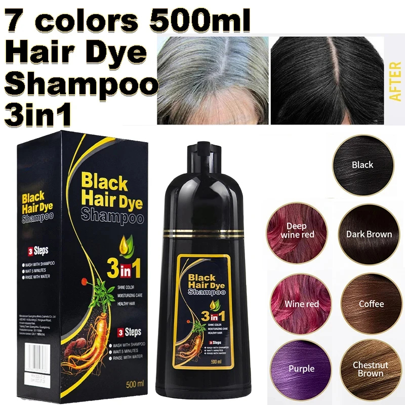 Hair Spray Color - Shampoo colorante per capelli da 500