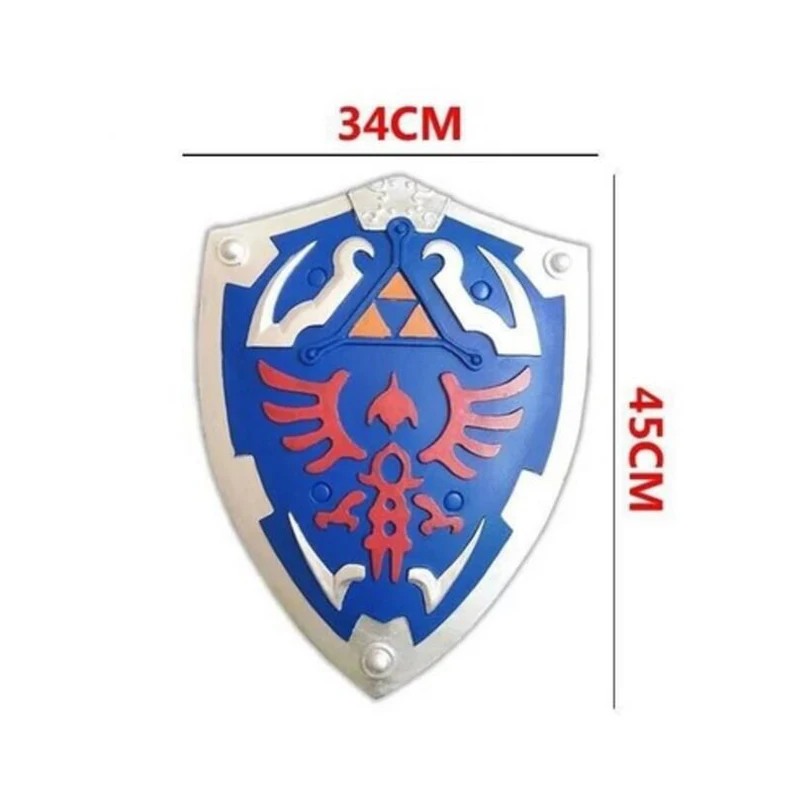 Cosplay Material For Prop - Spada e Scudo Hylian Blu per