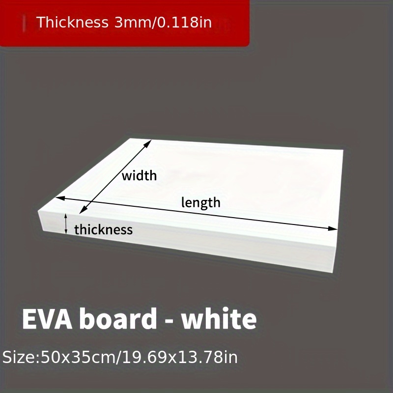 Pannello in Schiuma EVA 14x39  - Cosplay Props Eva Foam recensione e prezzo