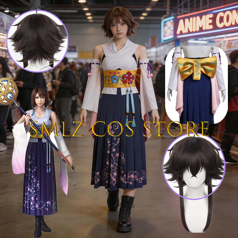Costume Cosplay Smlz FFX Yuna  - Prop Para Cosplay recensione e prezzo