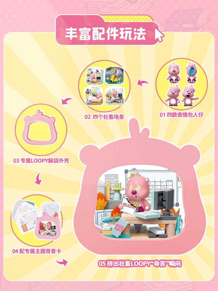Keeppley 2026 Nuovo Loopy ‌    - Cosplay Prop Building recensione e prezzo