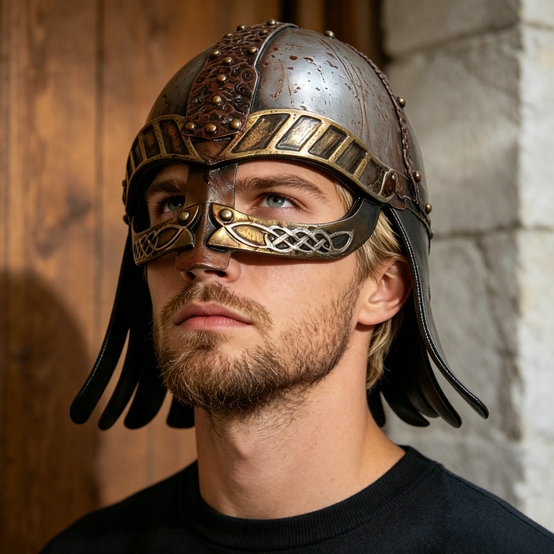 Nuovo Casco Vichingo 2026 per  - Cosplay Props Eva Foam recensione e prezzo