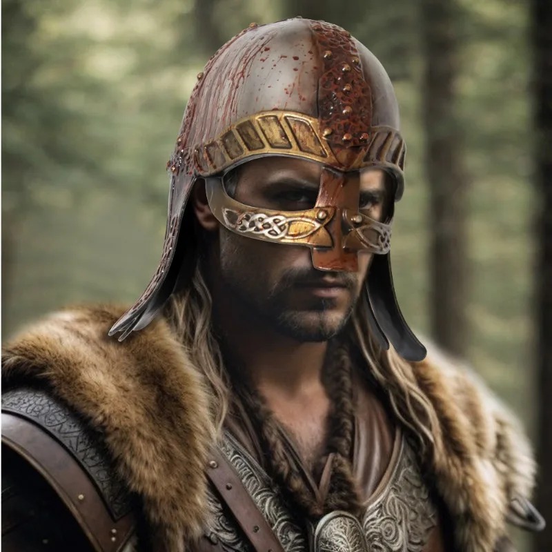 Nuovo Casco Vichingo 2026 per  - Cosplay Props Eva Foam recensione e prezzo