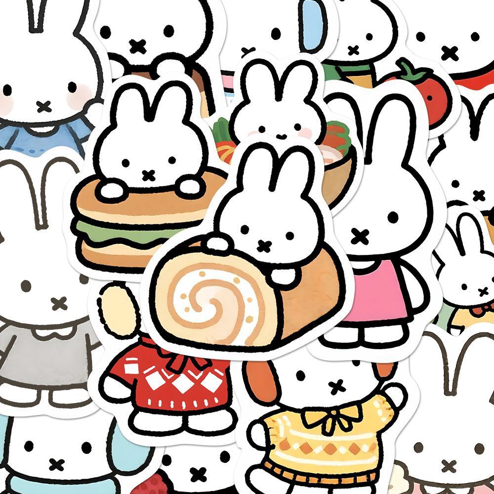 80 Pezzi Adesivi Kawaii Miffy, - Cosplay Floating Prop recensione e prezzo