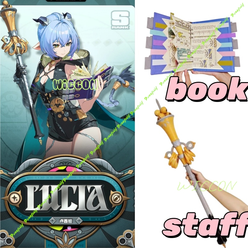 Zenless Zone Zero Lucia Cospla - Cosplay Prop Book recensione e prezzo