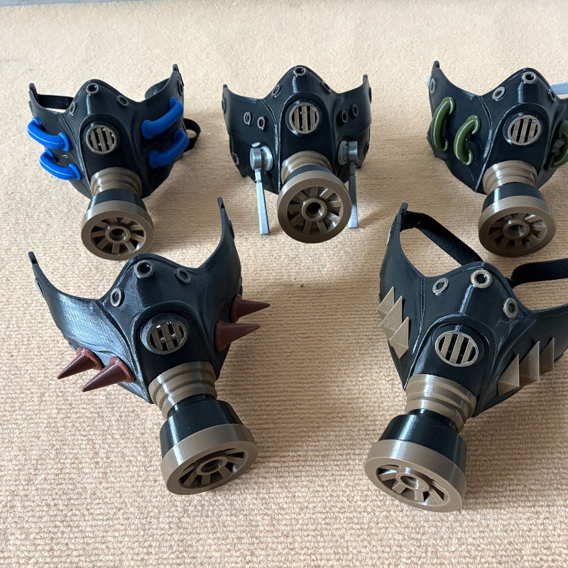 Maschera Antigas Nera Stampata - Cosplay Prop 3D Print recensione e prezzo