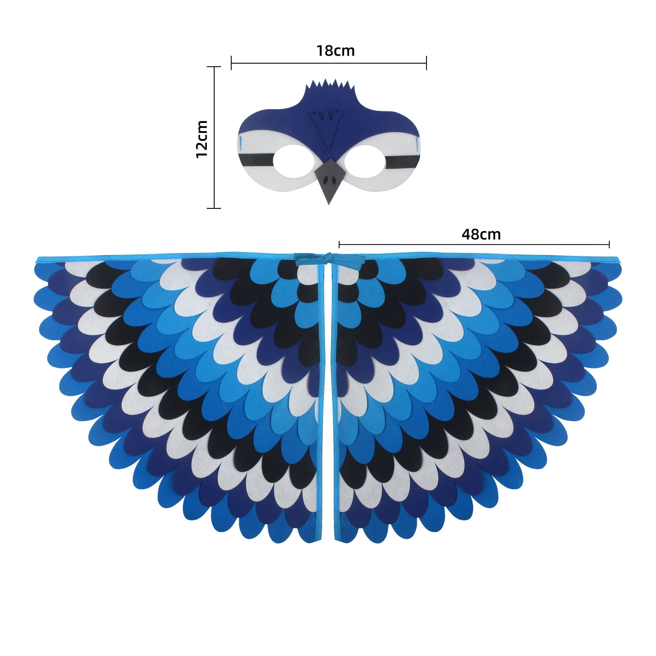 Costume con ali di gufo, mante - Free Cosplay Prop Patterns recensione e prezzo
