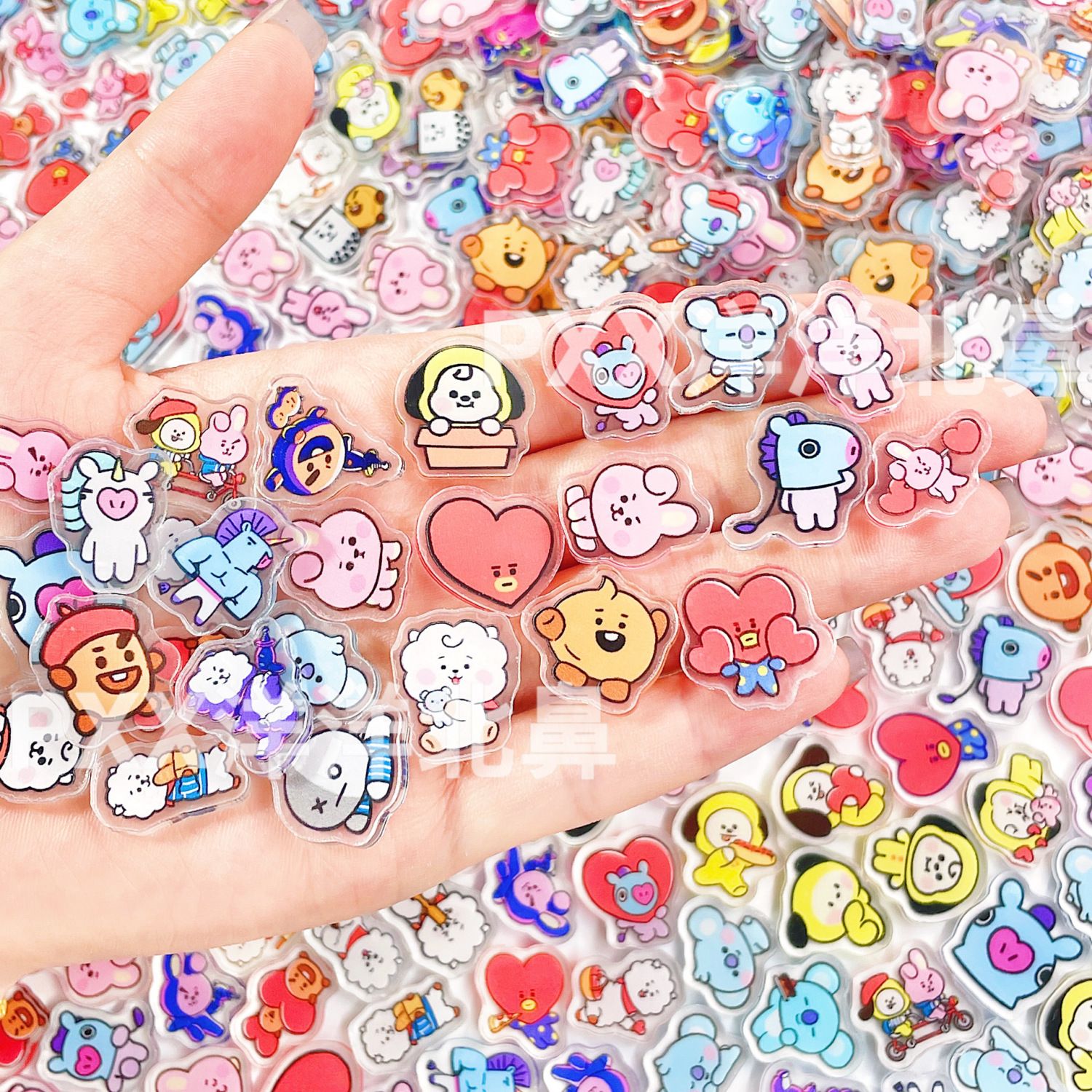 100 pezzi BT21 BTS in acrilico - Cosplay Material For Prop recensione e prezzo